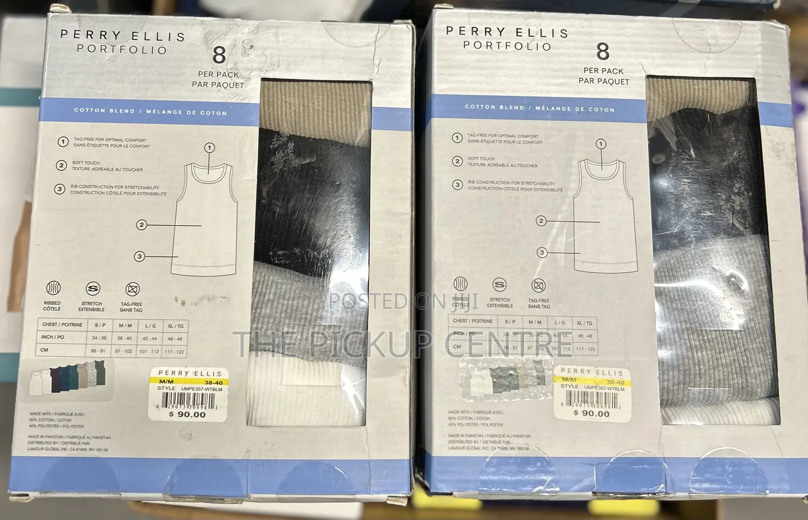 The Perry Ellis Portfolio Men's Tank Top 8-Pack