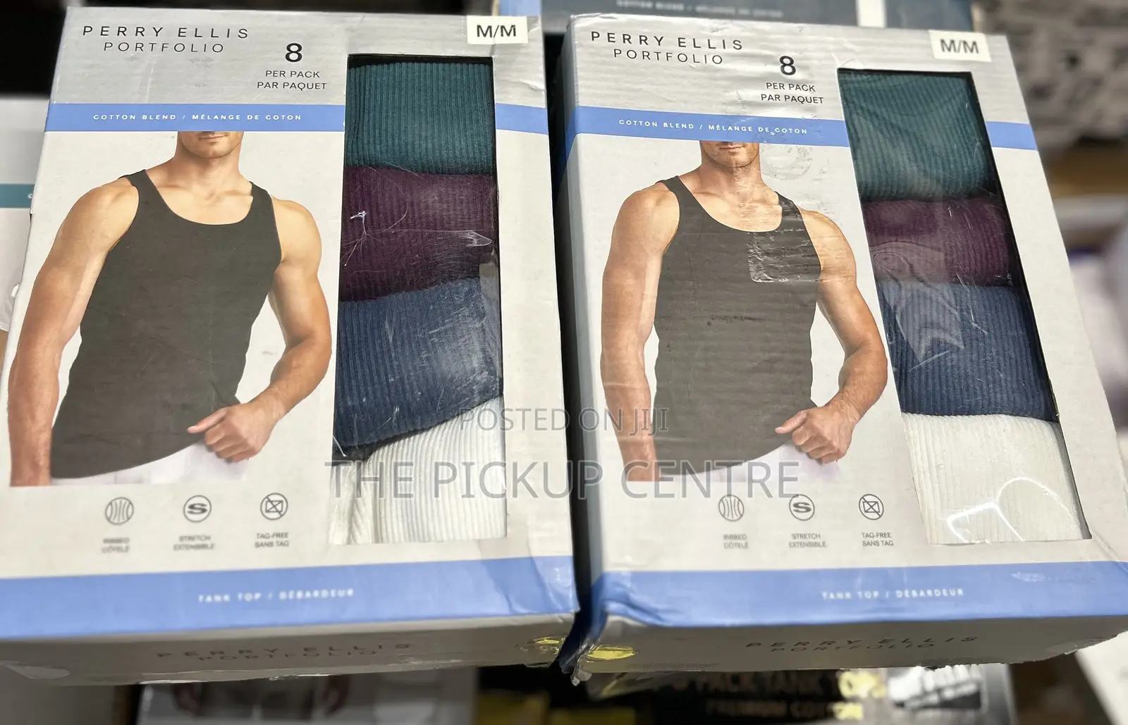 The Perry Ellis Portfolio Men's Tank Top 8-Pack