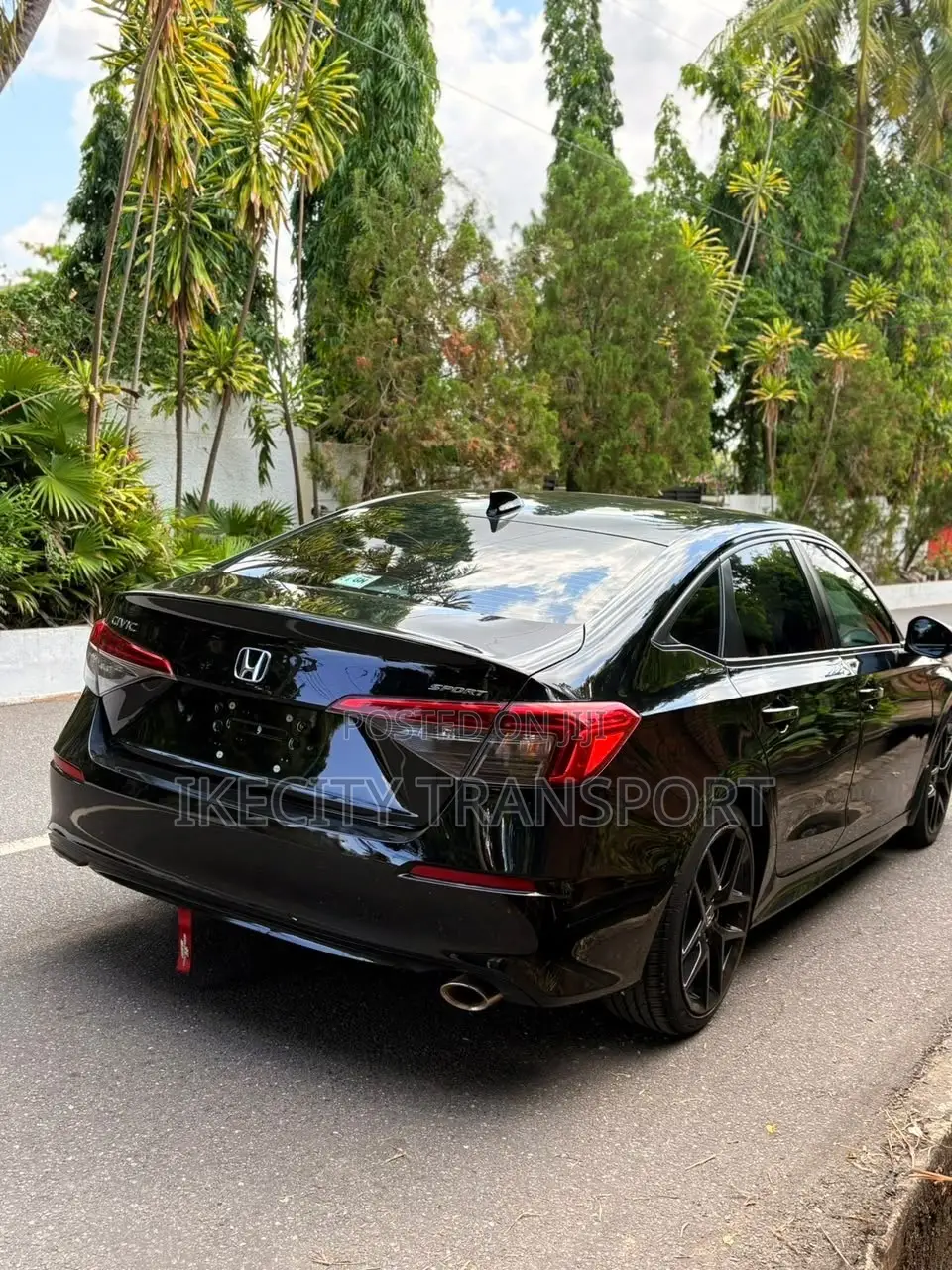 Honda Civic Sport CVT 2024 Black