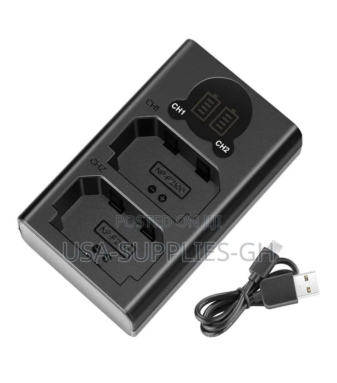 Neewer Dual USB Charger for Sony NP-FZ100 Battery From USA
