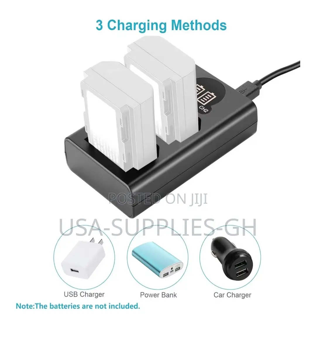 Neewer Dual USB Charger for Sony NP-FZ100 Battery From USA