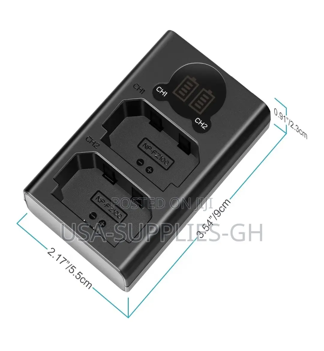 Neewer Dual USB Charger for Sony NP-FZ100 Battery From USA