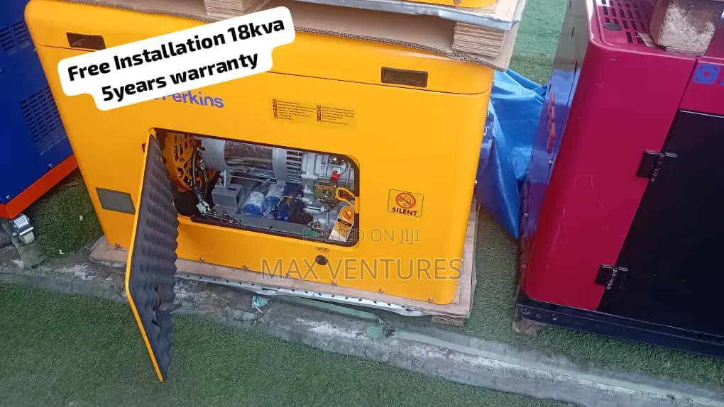 Powerful 18KVA Perkins Diesel Generator Ready for Immediate 18kva
