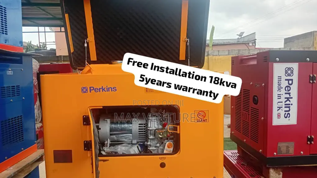 Perkins 18KVA Diesel Generator Ideal for Shops Offices 18kva