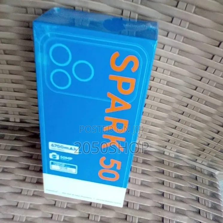 New Tecno Spark 50 128 GB Black