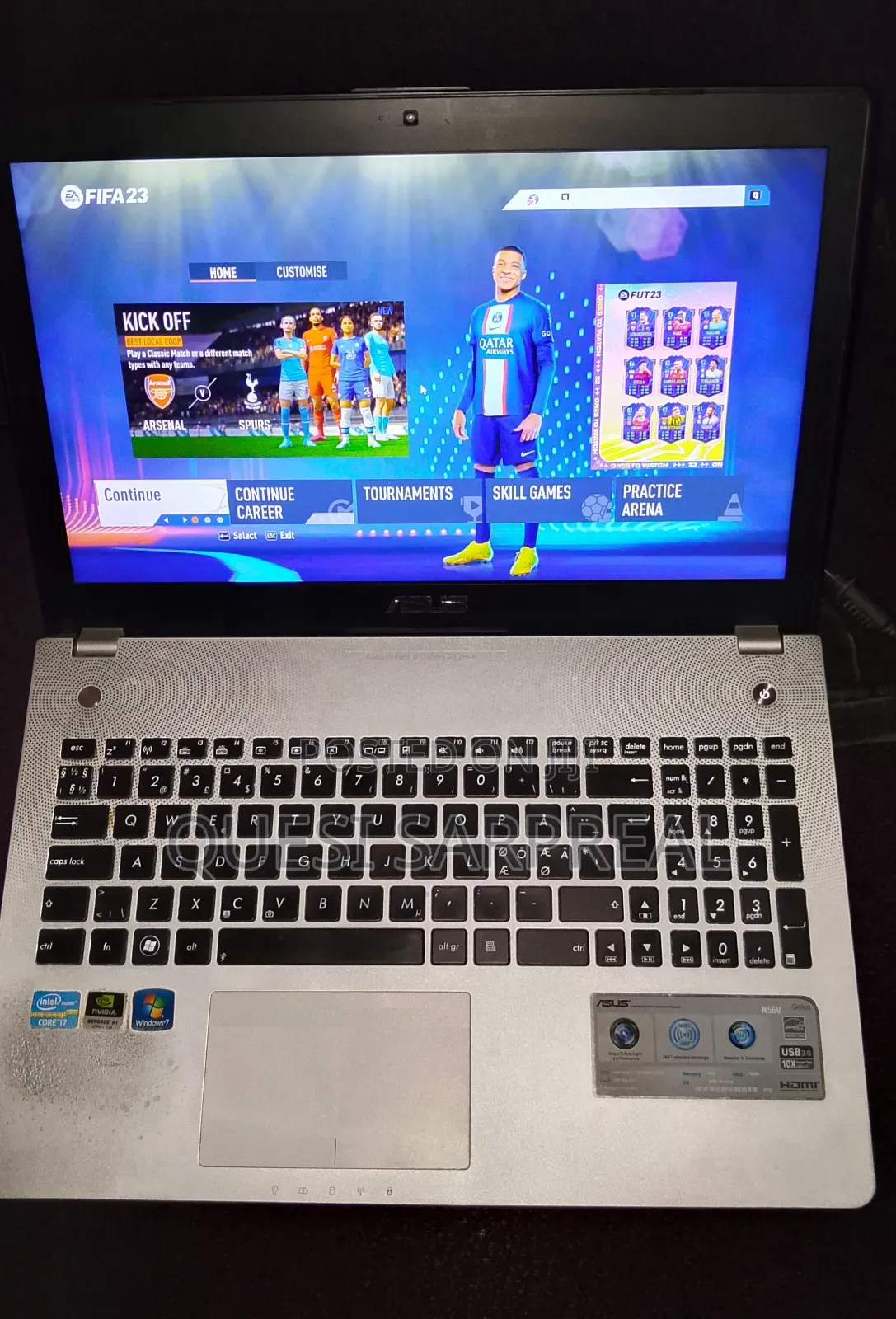 Laptop Asus A42JB 8GB Intel Core i7 SSD 500GB