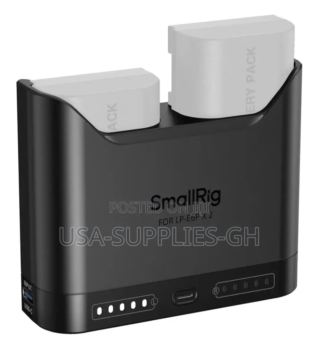 SMALLRIG Battery Charger for Canon LP-E6P (22.5W USB-C Charge)from USA