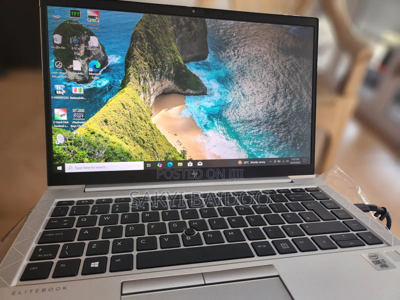 Laptop HP EliteBook 840 G7 8GB Intel Core i7 HDD 256GB