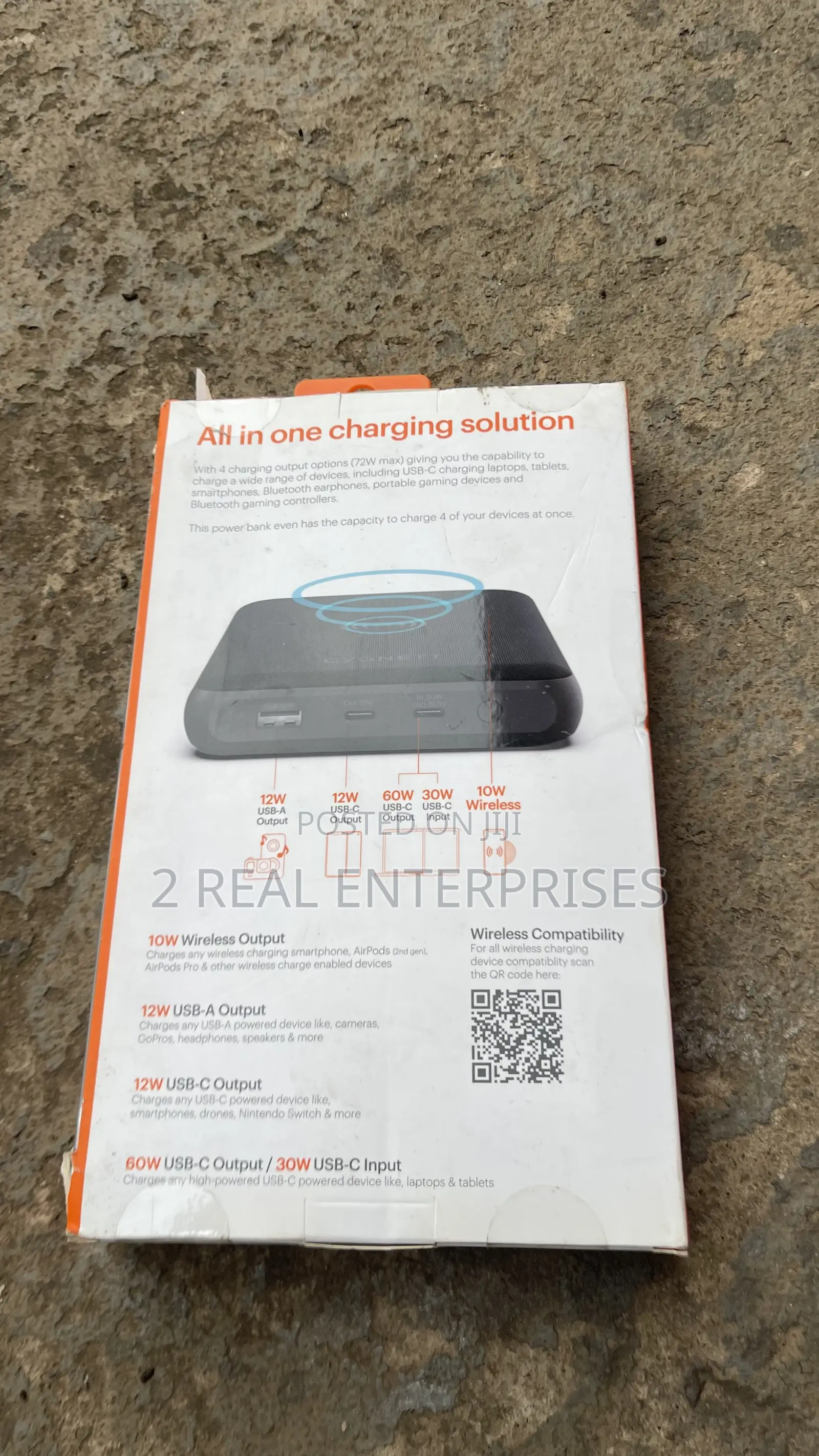 Cygnett ChargeUp Edge+ 27,000mAh Laptop Power Bank Wireless Charger