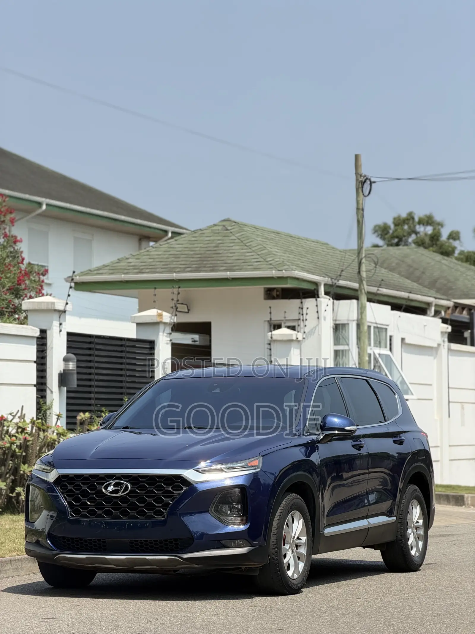 Hyundai Santa Fe SEL 2.4 AWD 2019 Blue