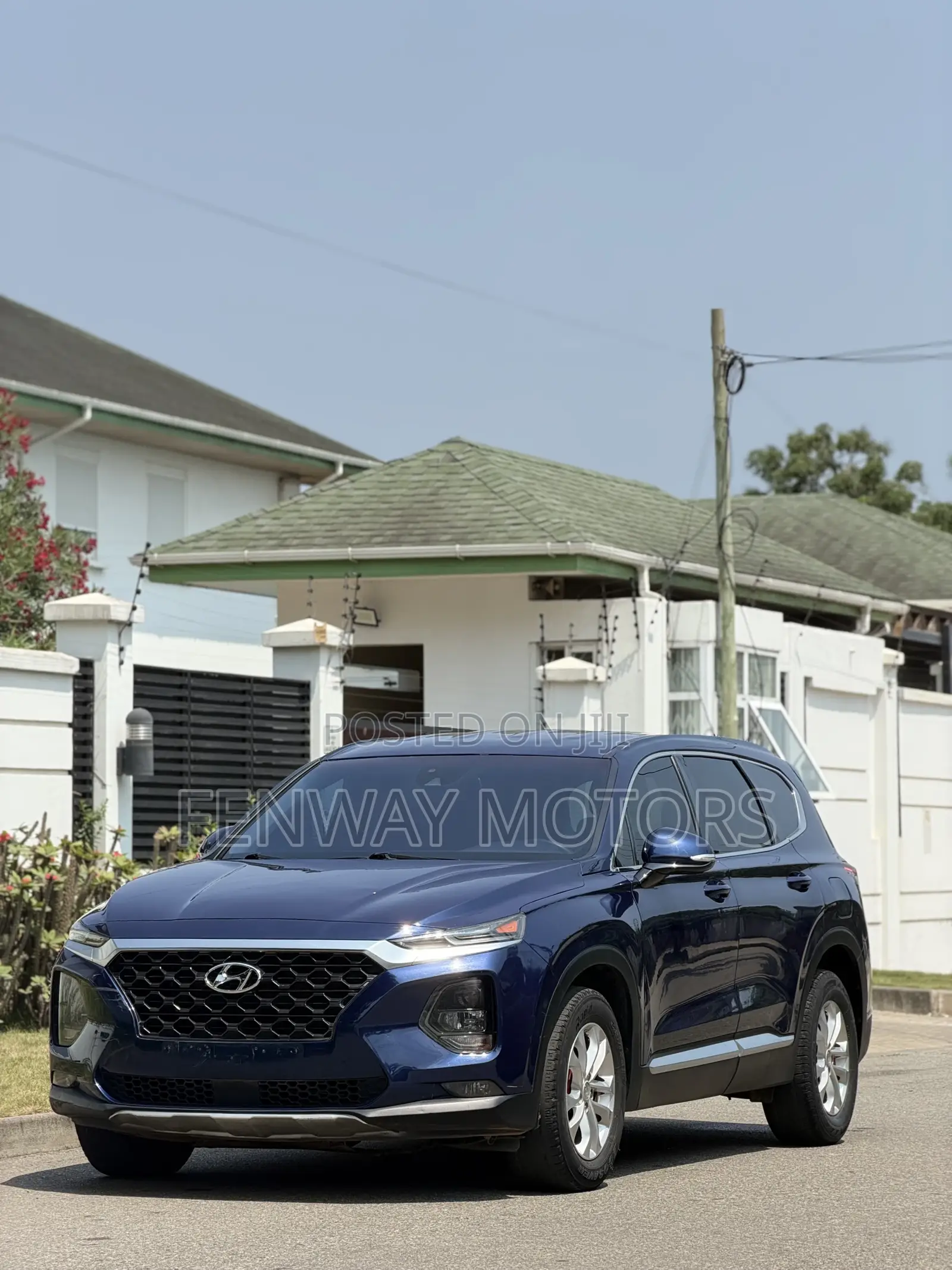 Hyundai Santa Fe SEL 2.4 AWD 2019 Blue