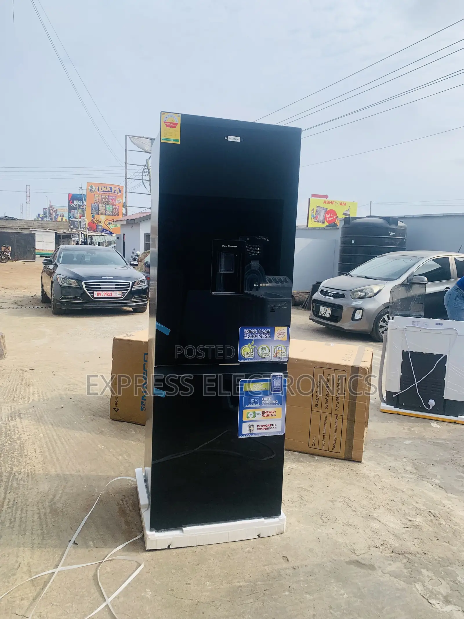Get a New Double Door Fridge Nasco NASD2-42fl