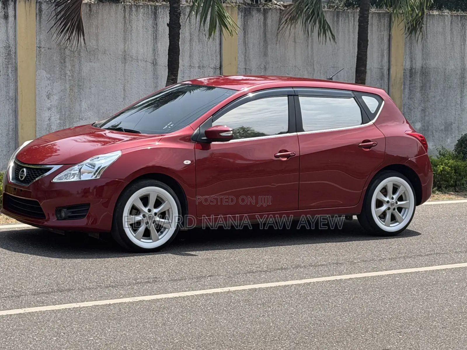 Nissan Tiida 1.5L 16V 2009 Red