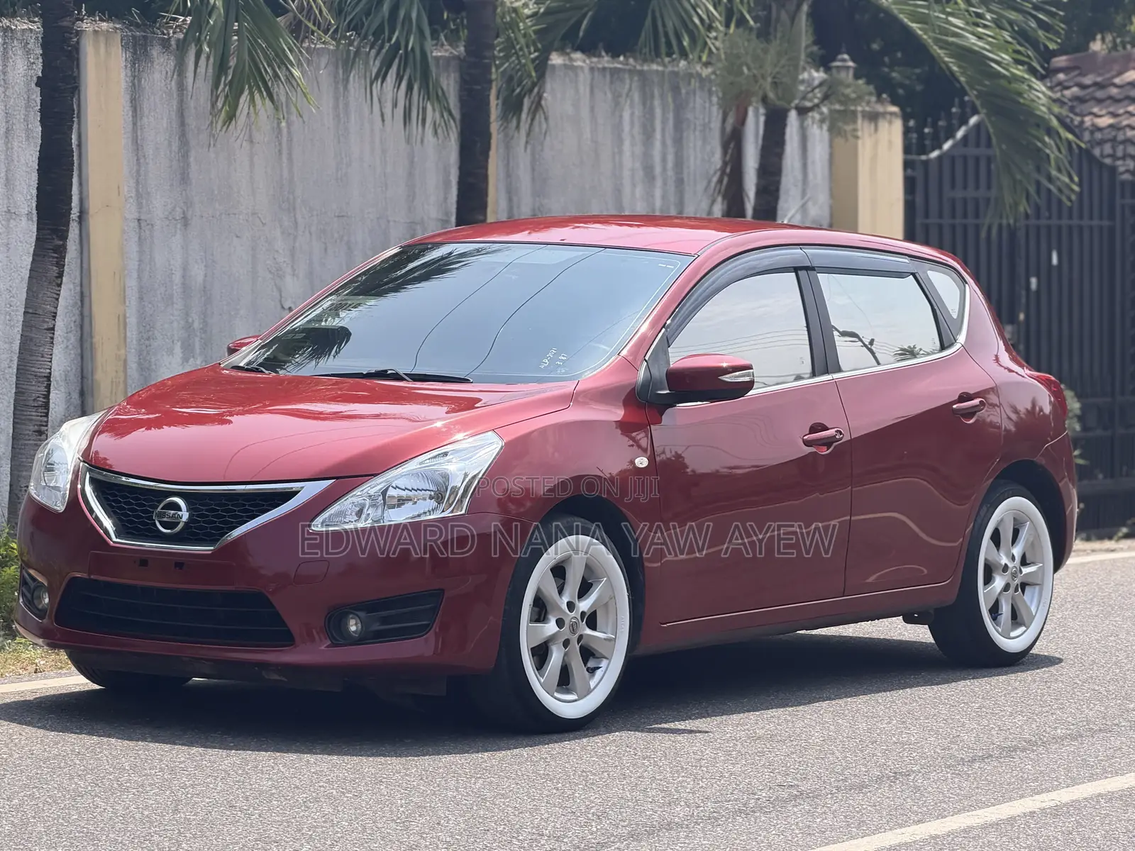 Nissan Tiida 1.5L 16V 2009 Red
