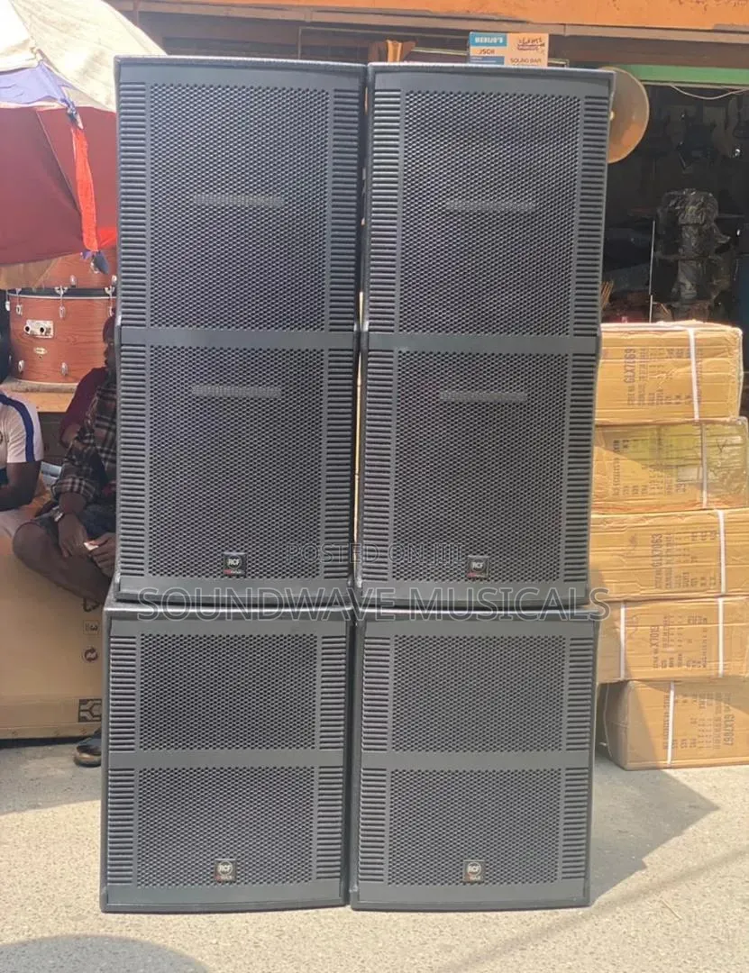 A Pair RCF Bass and a Pair of Full Range Available