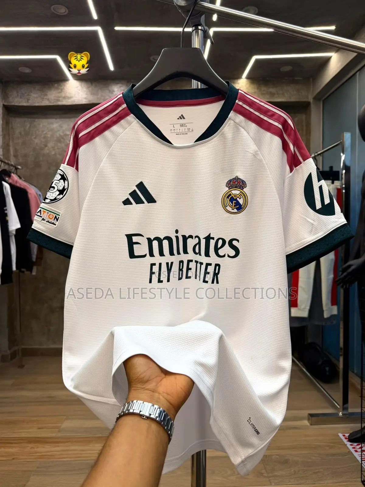 Real Madrid Home,away and Third Kit