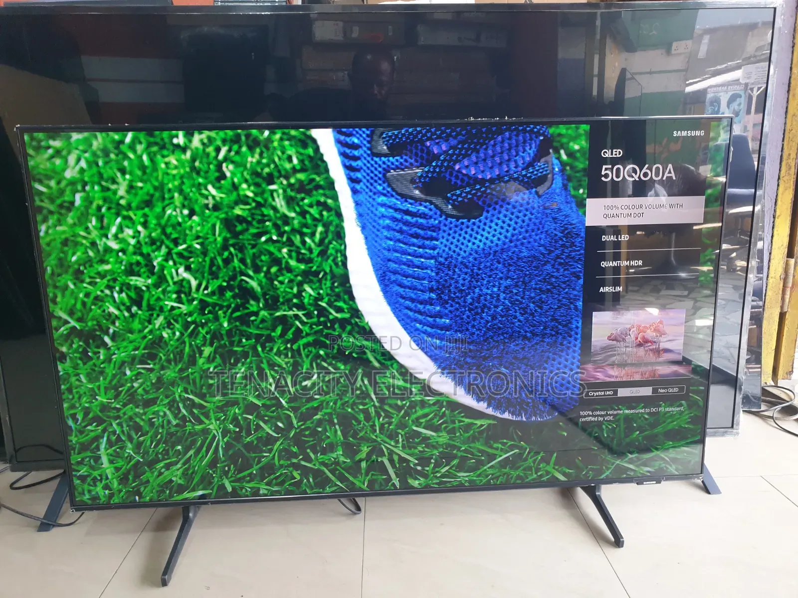 50"samsung Airslim Qled Smart Satellite TV