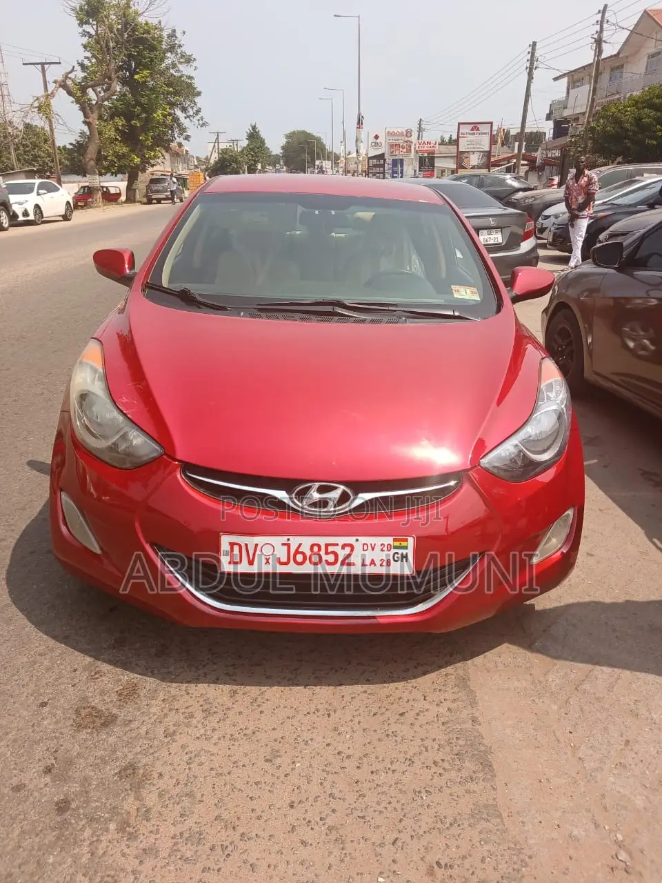 Hyundai Elantra 2012 Red