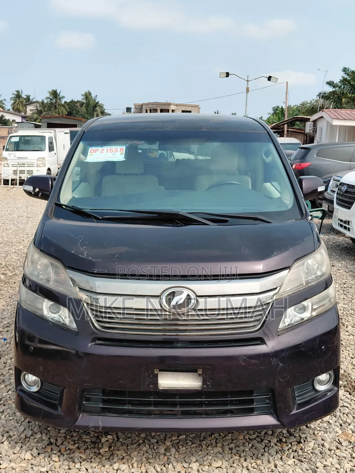 Toyota Vellfire 2012 Brown