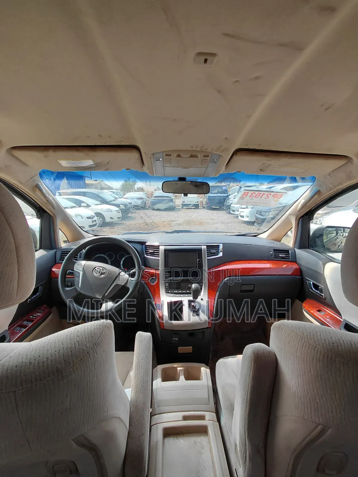Toyota Vellfire 2012 Brown