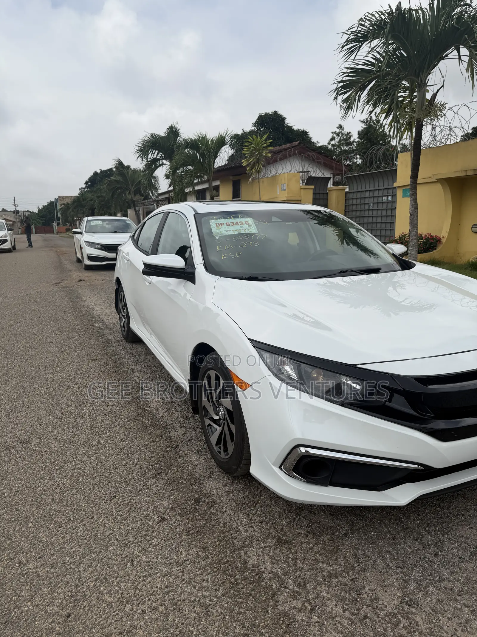 Honda Civic EX 2021 White