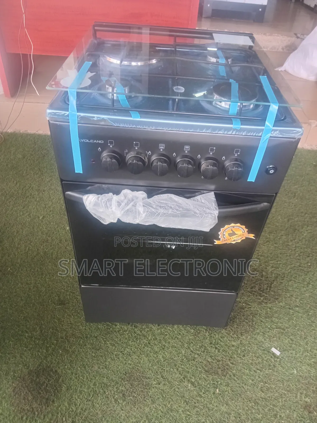 Volcano 4-Burner Cooker – Reliable Gas Stove for Home, Office Catering
