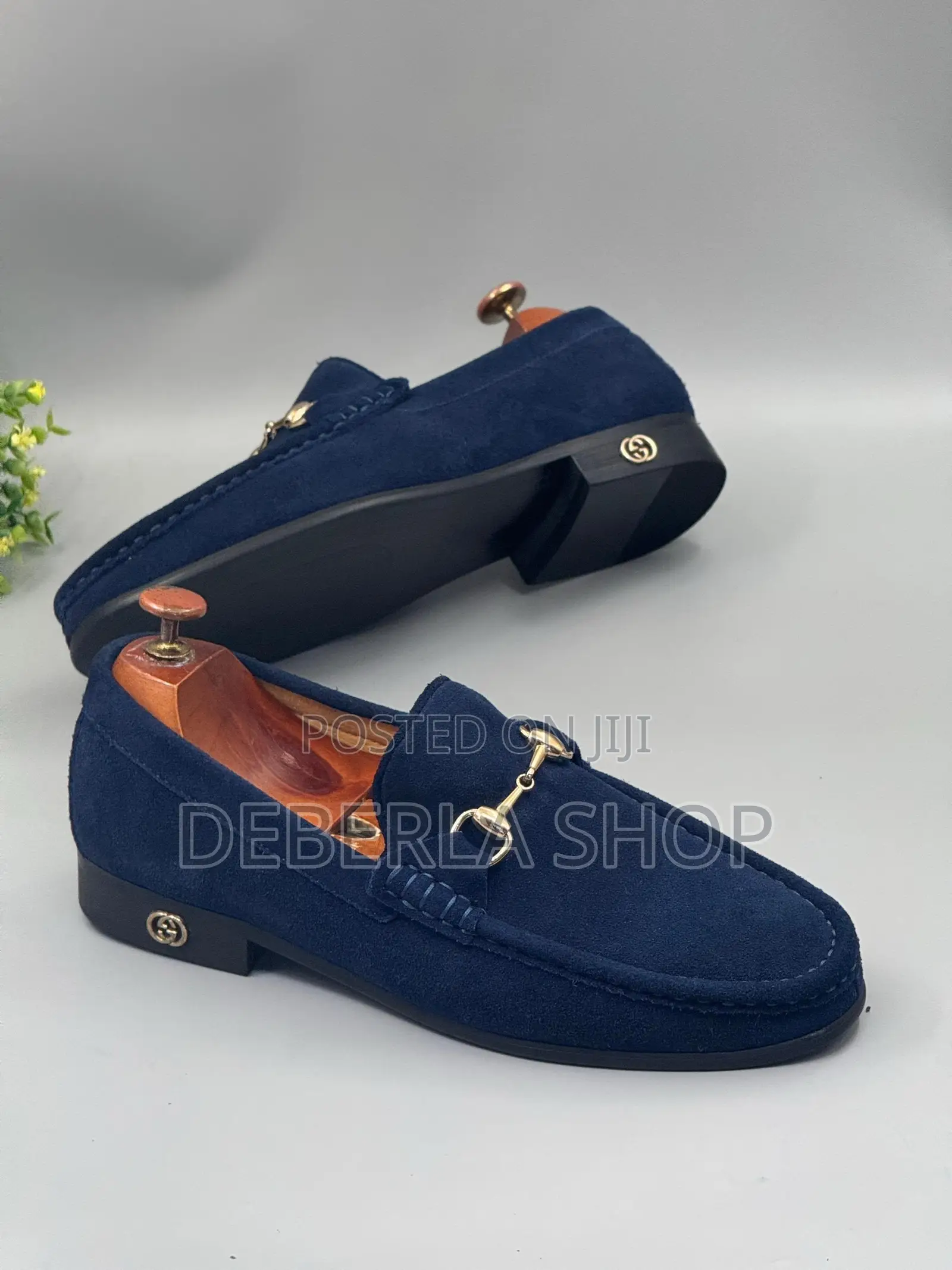 Men Suede Gucci Loafer