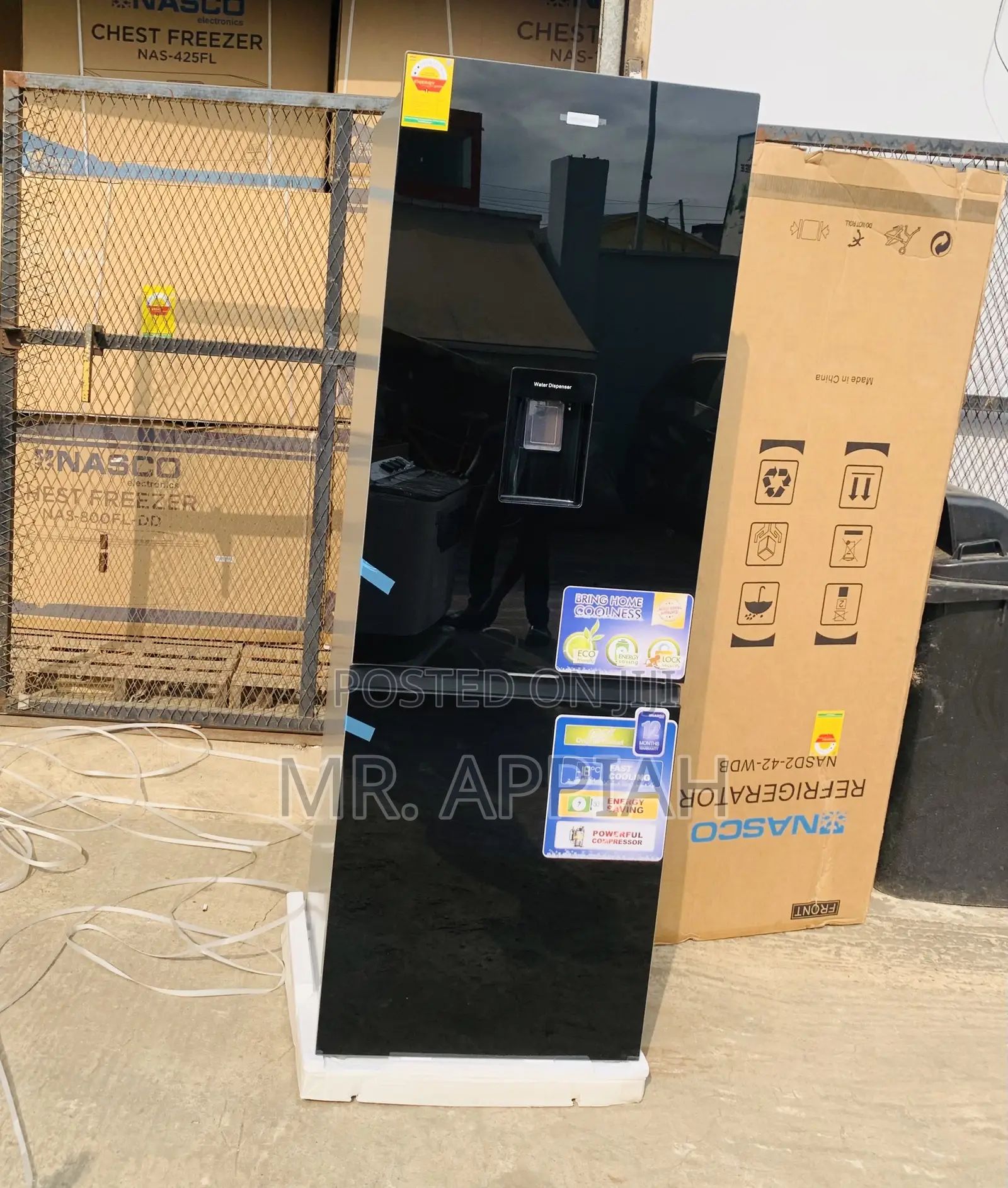 Super Classic Nasco Nasd 2-42 WDB Double Door Refrigerator 