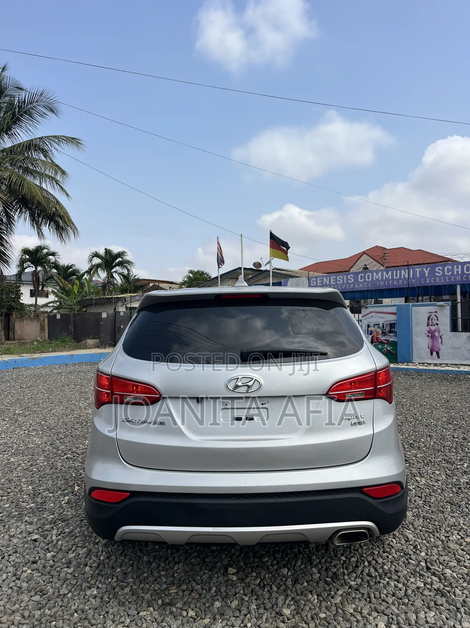 Hyundai Santa Fe SE AWD 2016 Silver