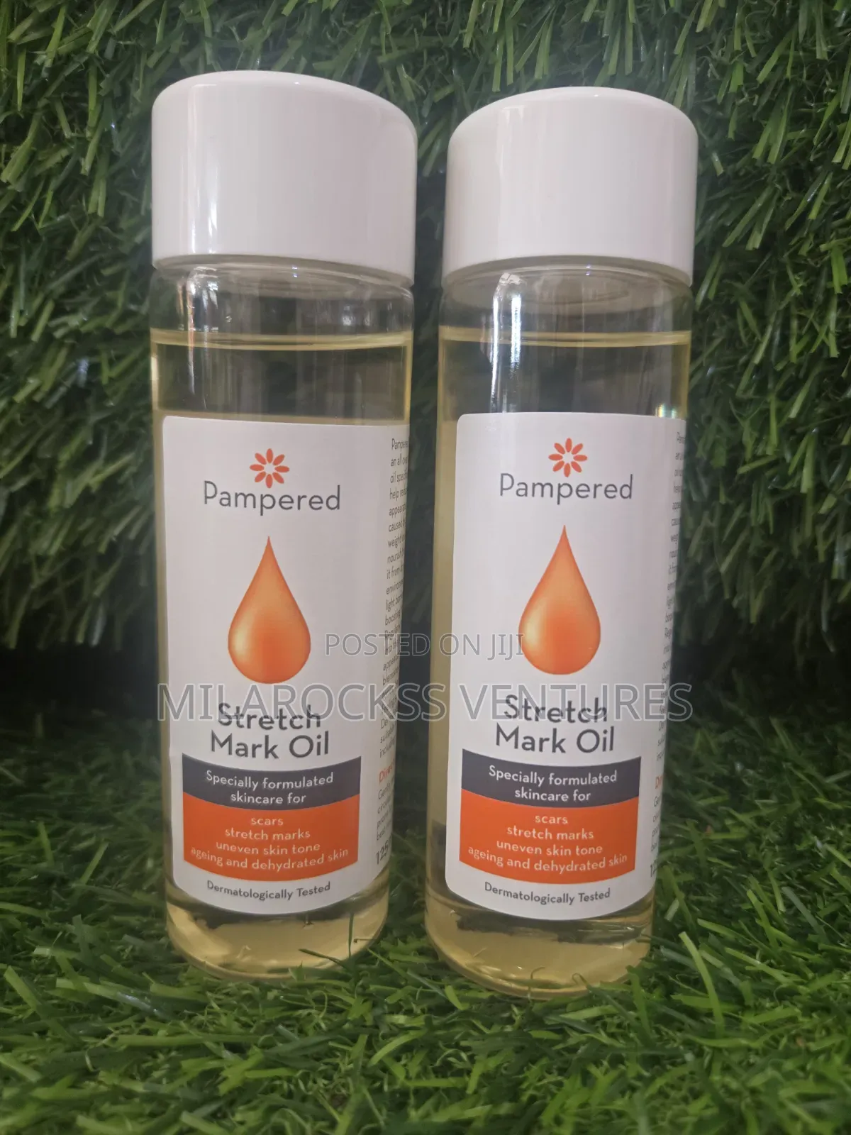 Pampered Stretch Mark Oil. 125ml.