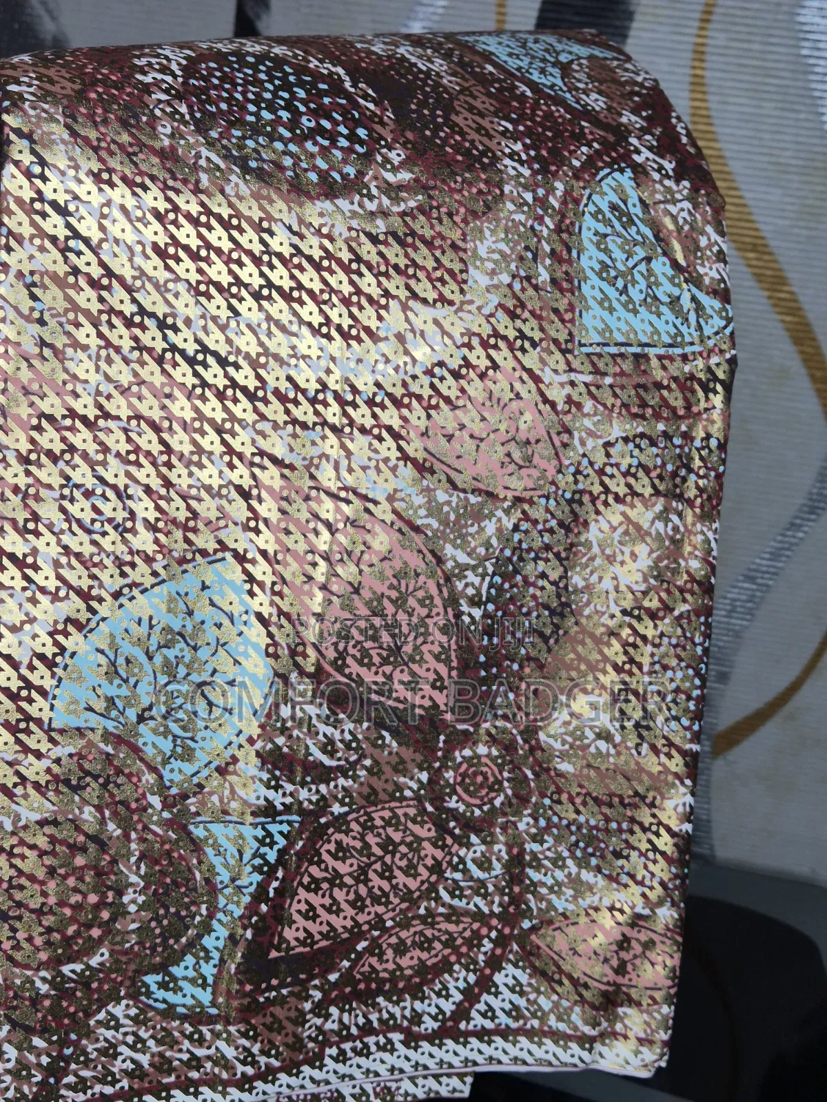 Shiny African Print
