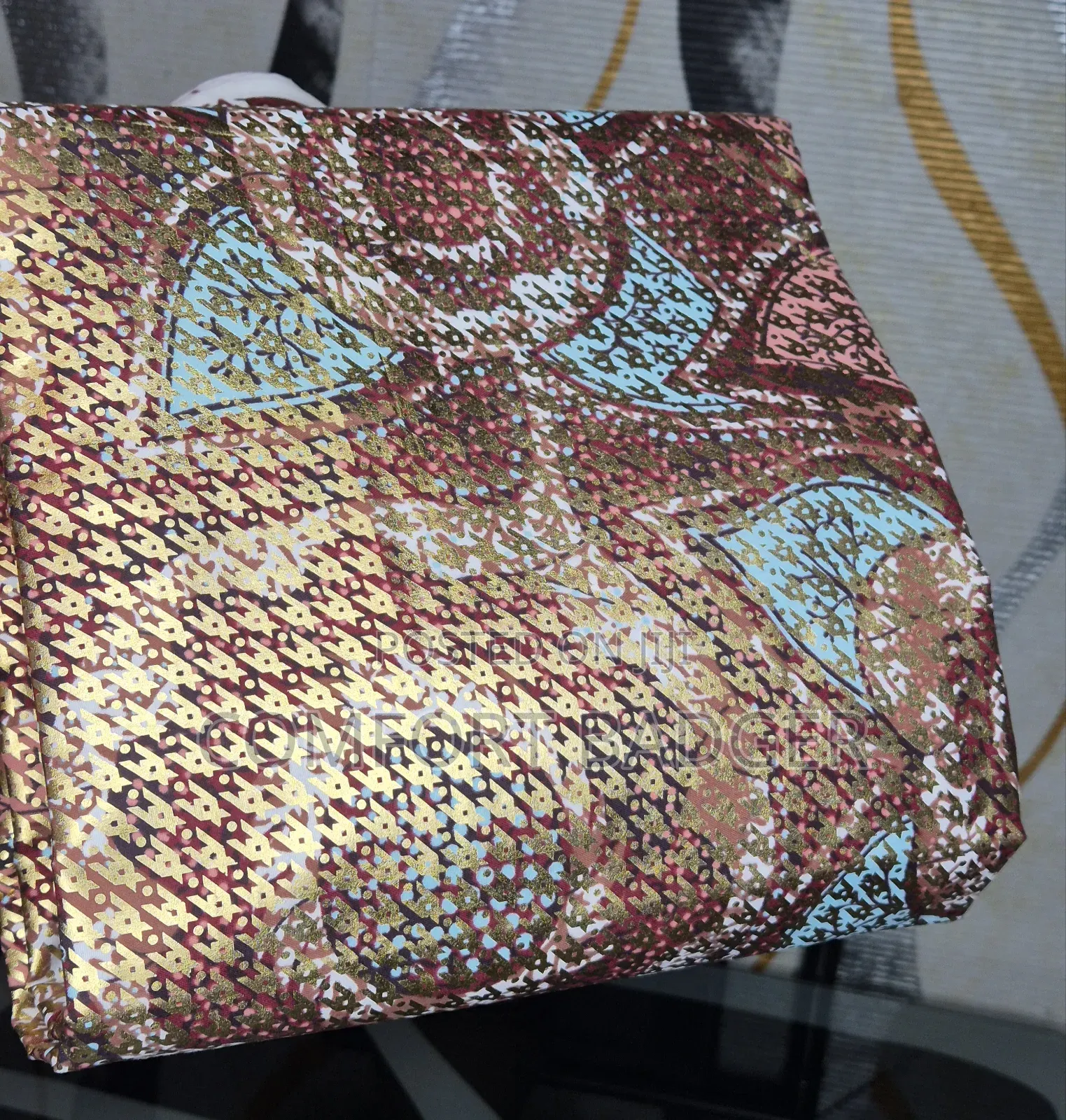 Shiny African Print