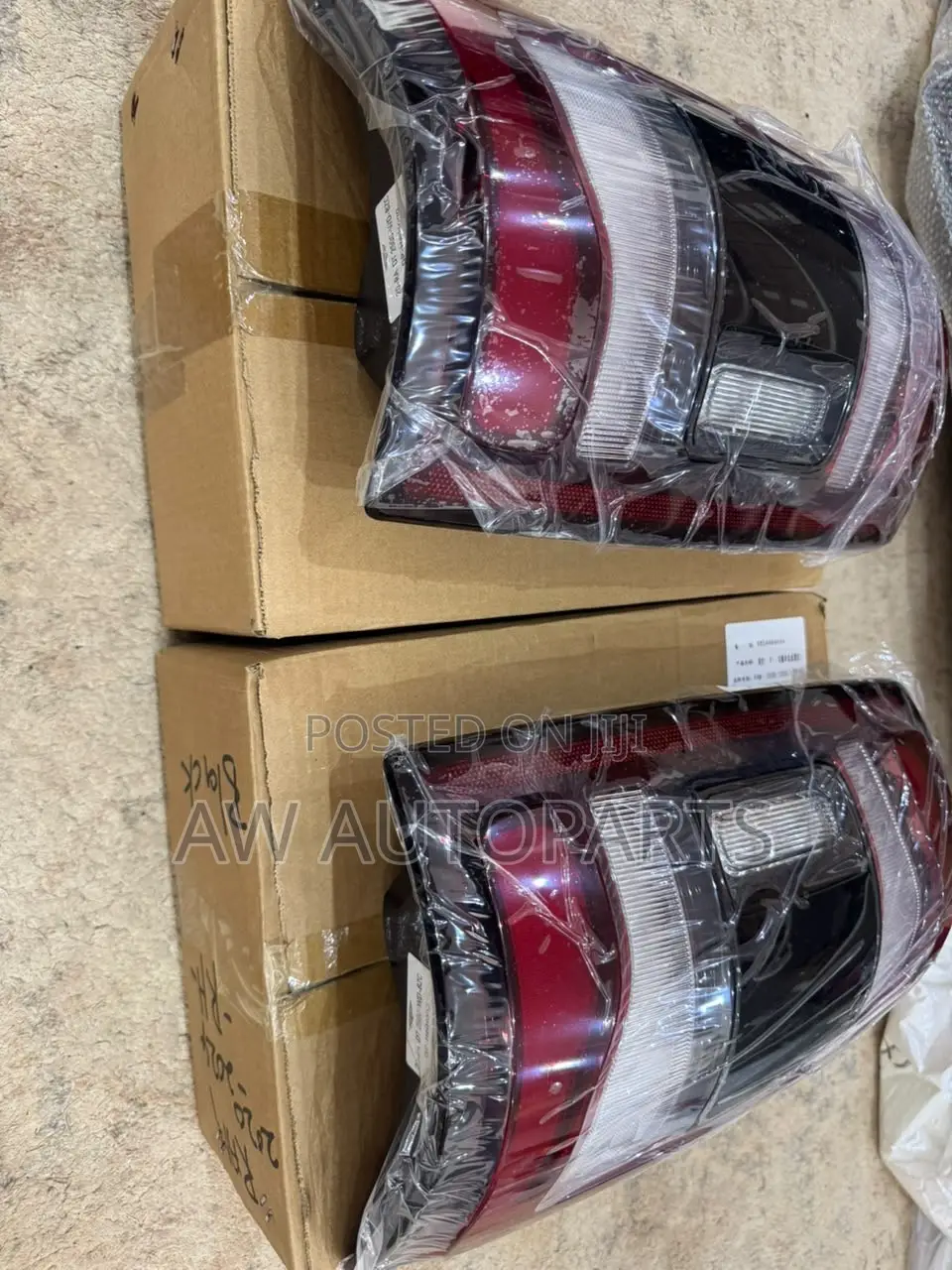 RAM 2020-2024 Taillight Black. Pair