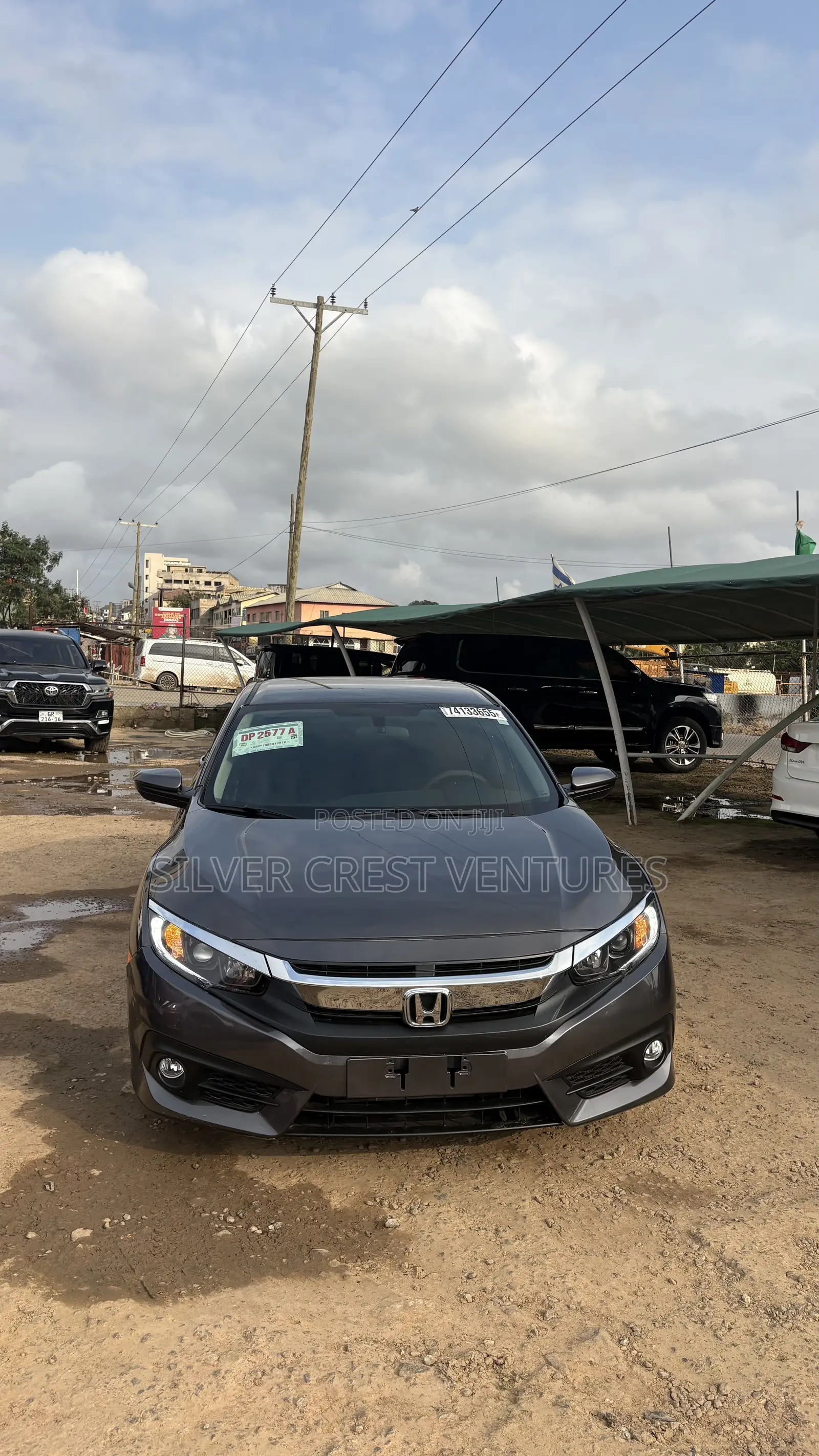 Honda Civic LX Sedan 2018 Gray