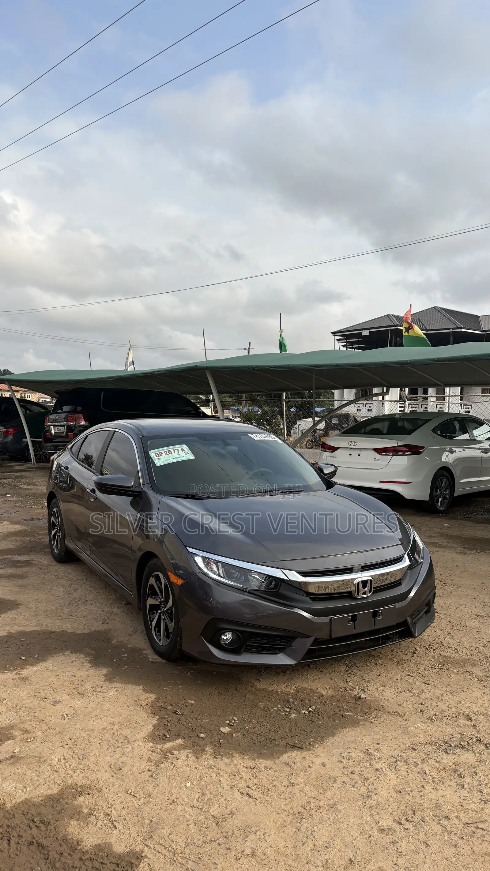 Honda Civic LX Sedan 2018 Gray