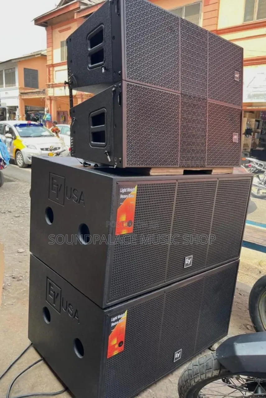 Electro-Voice Double Bass JAC 12inches Line Array(1pair) Rack Set
