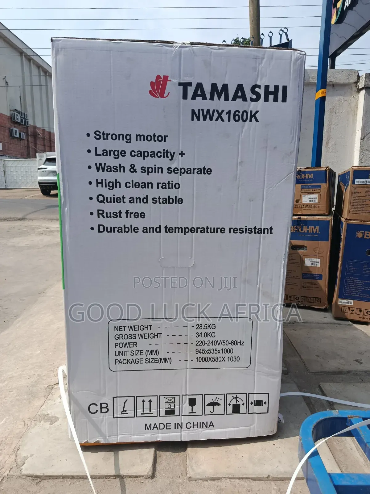Laundry Washing Machine 16Kg Tamashi Semi-Automatic