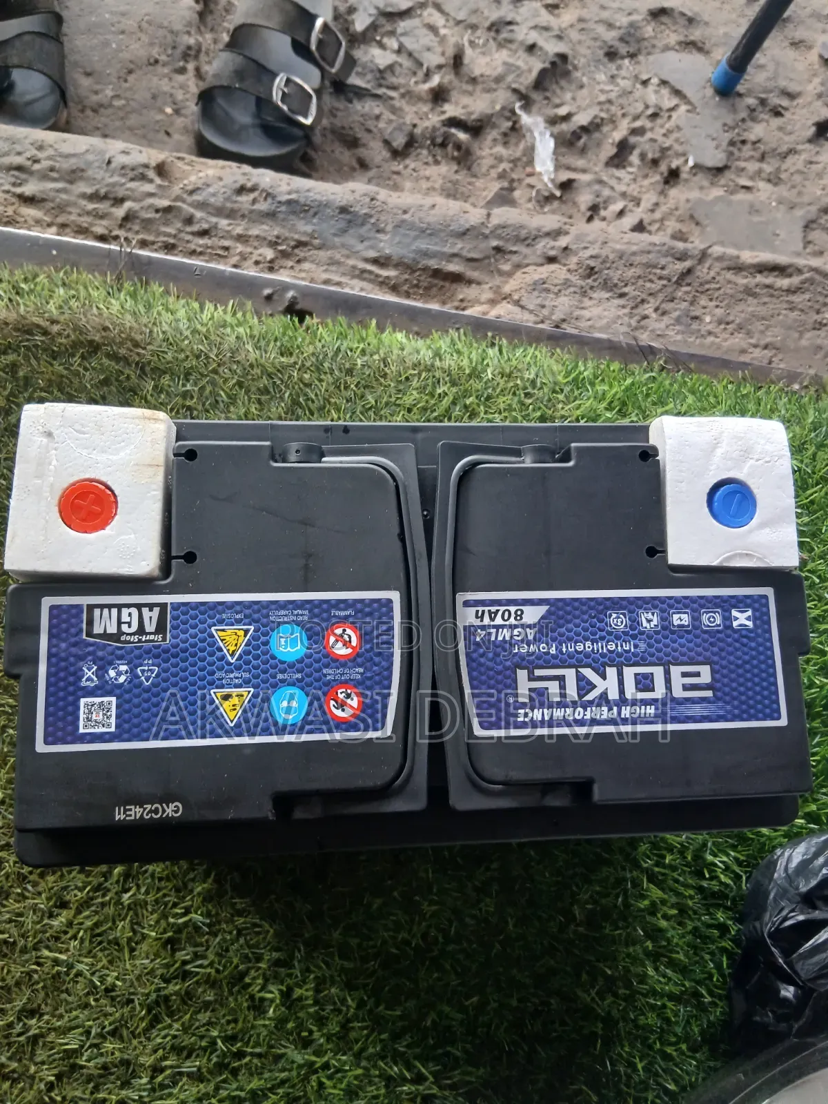 Aokly AGM 15 Plate 12v 80ah