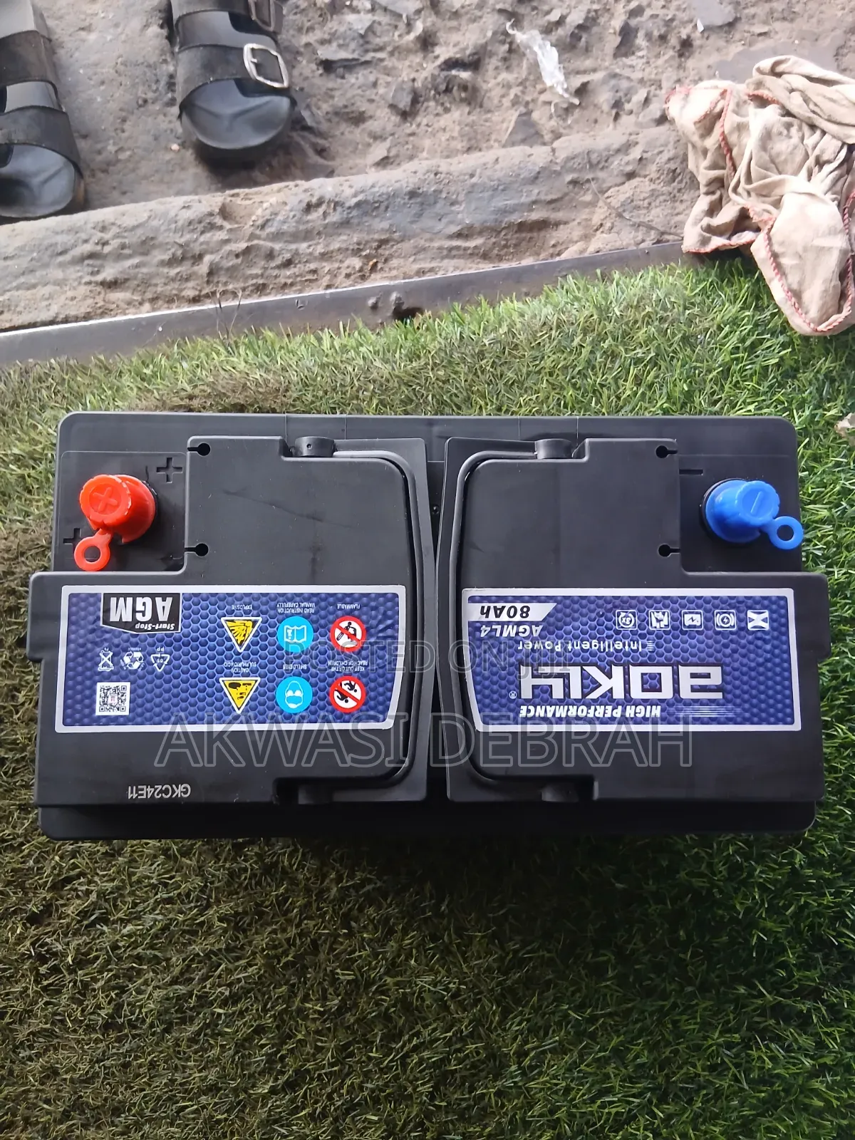 Aokly AGM 15 Plate 12v 80ah