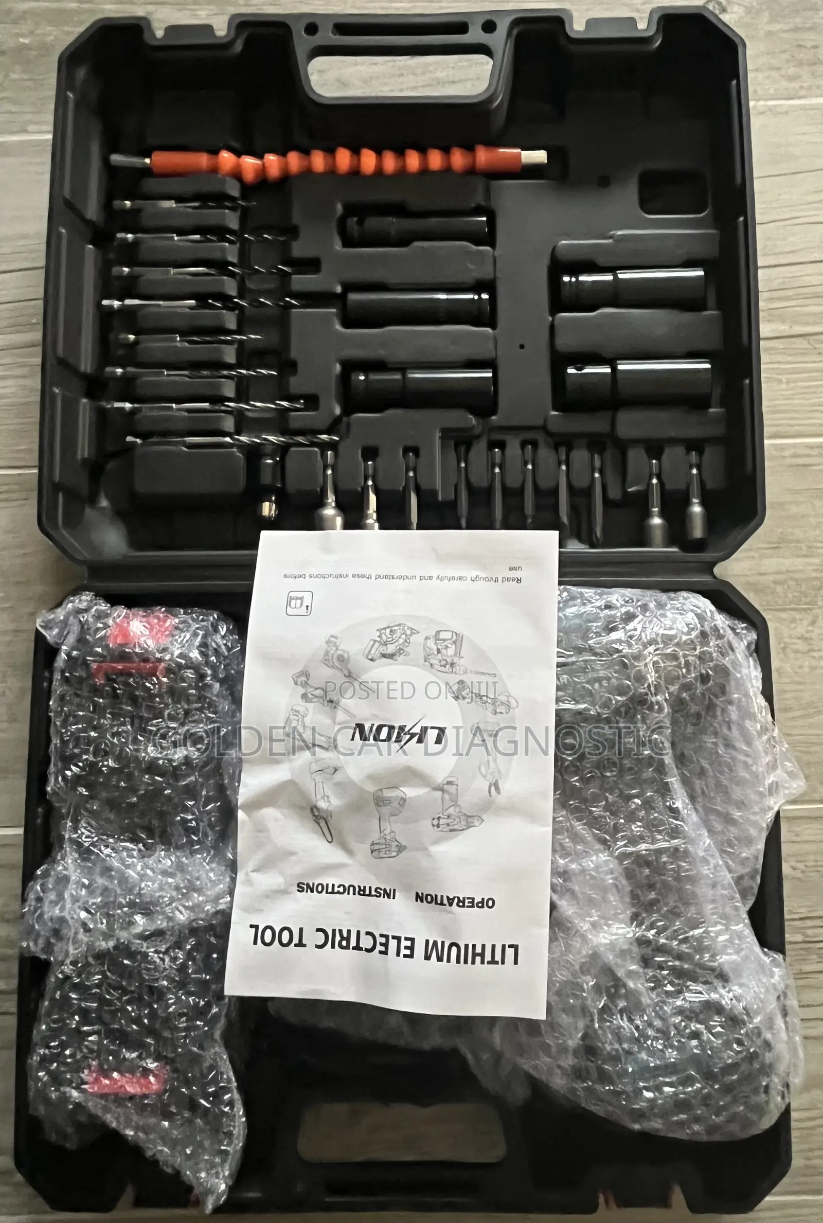 High Power Cordless Wrench Tool for All Car Tires