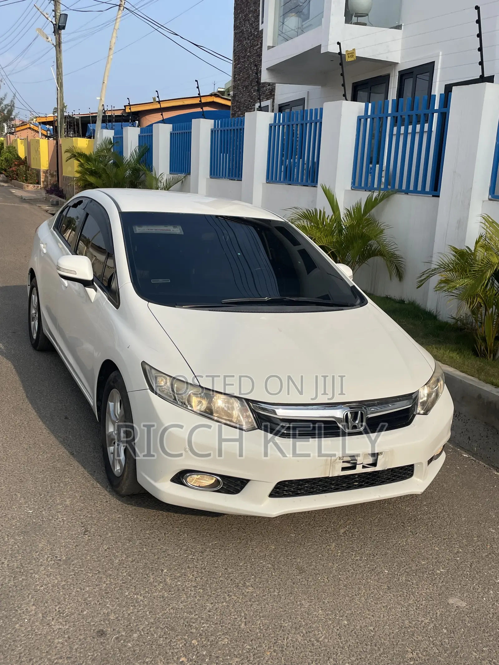 Honda Civic Sedan EX 2013 White