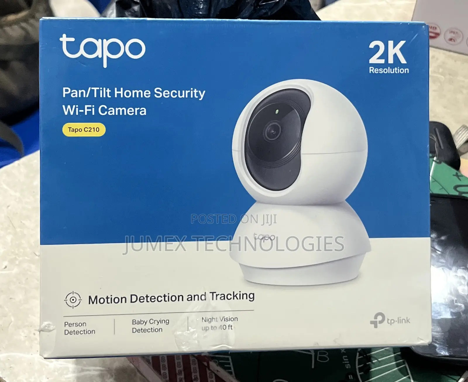 TAPO RESOLUTION C210 Pan/Tilt Home Security Wi-Fi Camera