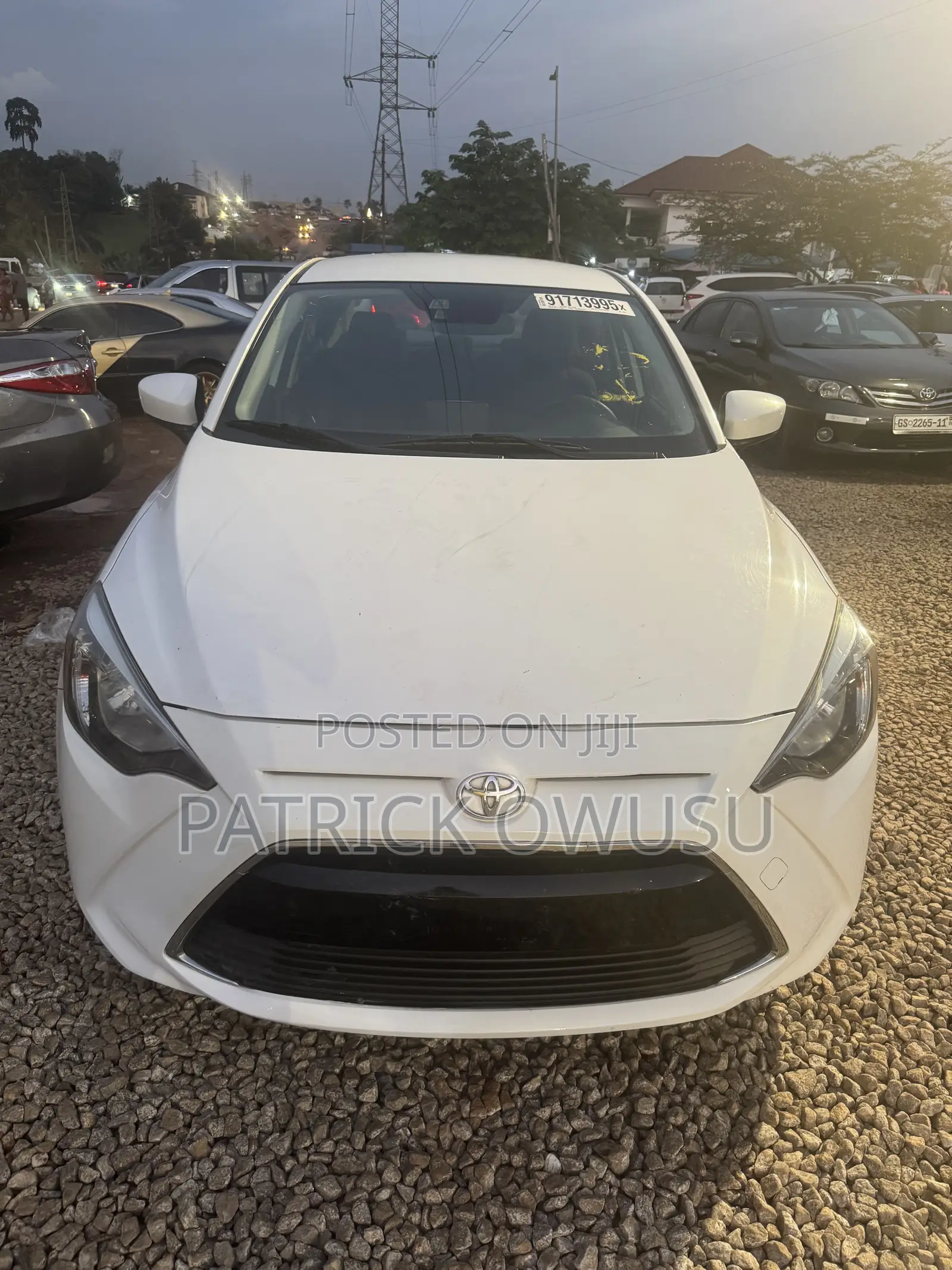 Toyota Yaris iA 1.5 FWD 2017 White