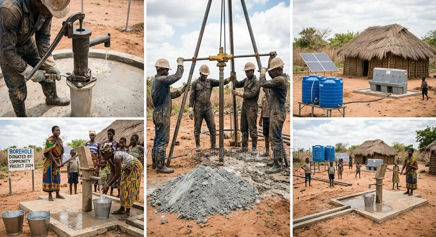 Community Borehole Drilling Masters in Cantonments Accra