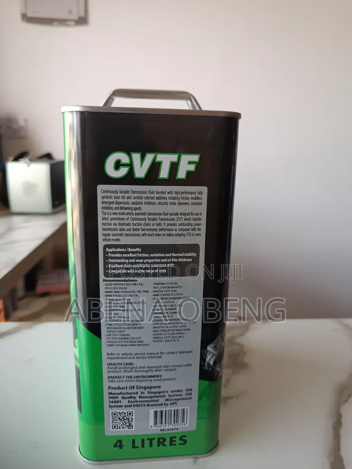 BEL 1 CVTF Transmission Fluid – CVT