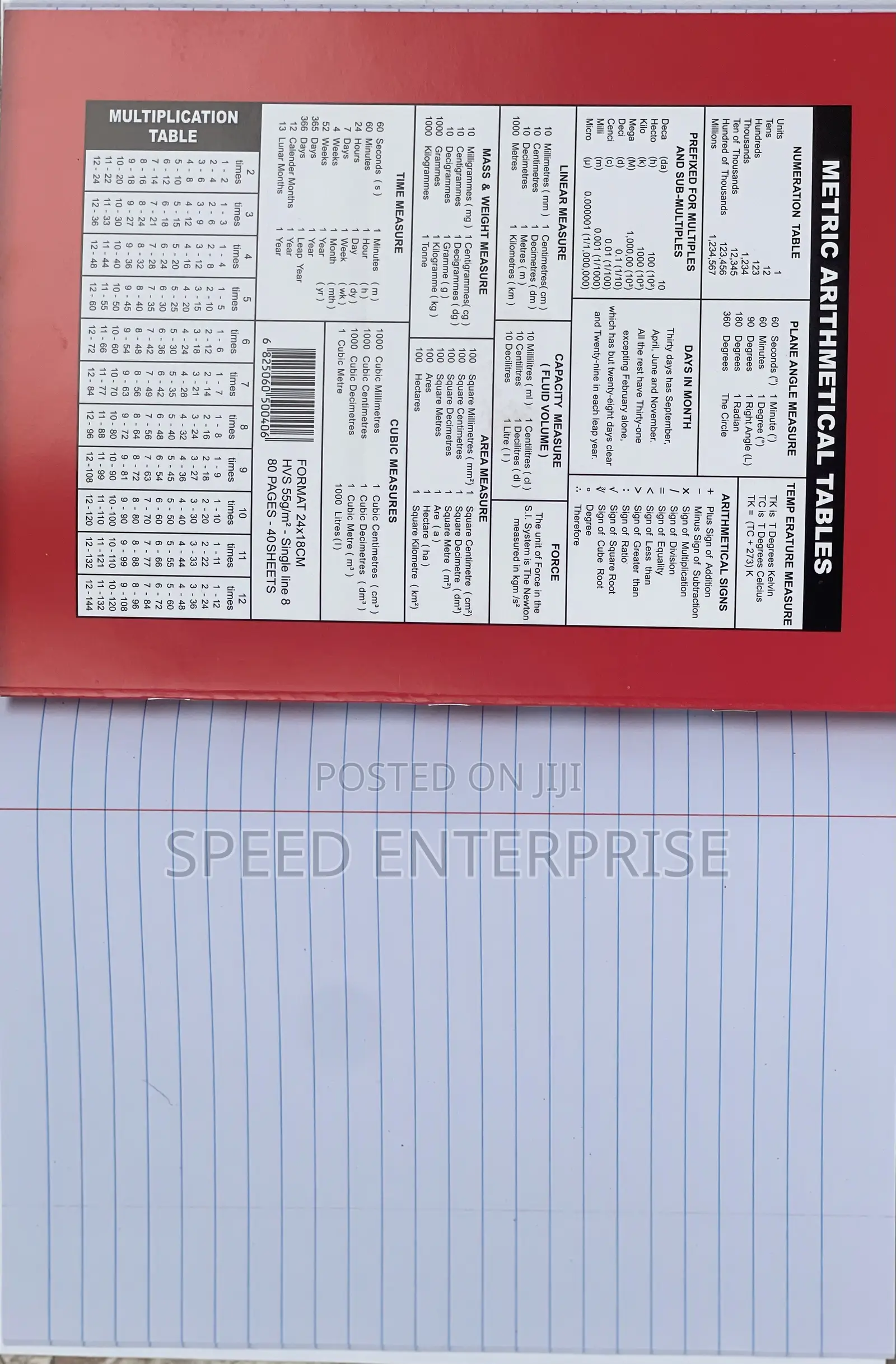 Note 1 Exercise Books (North Kaneshie)