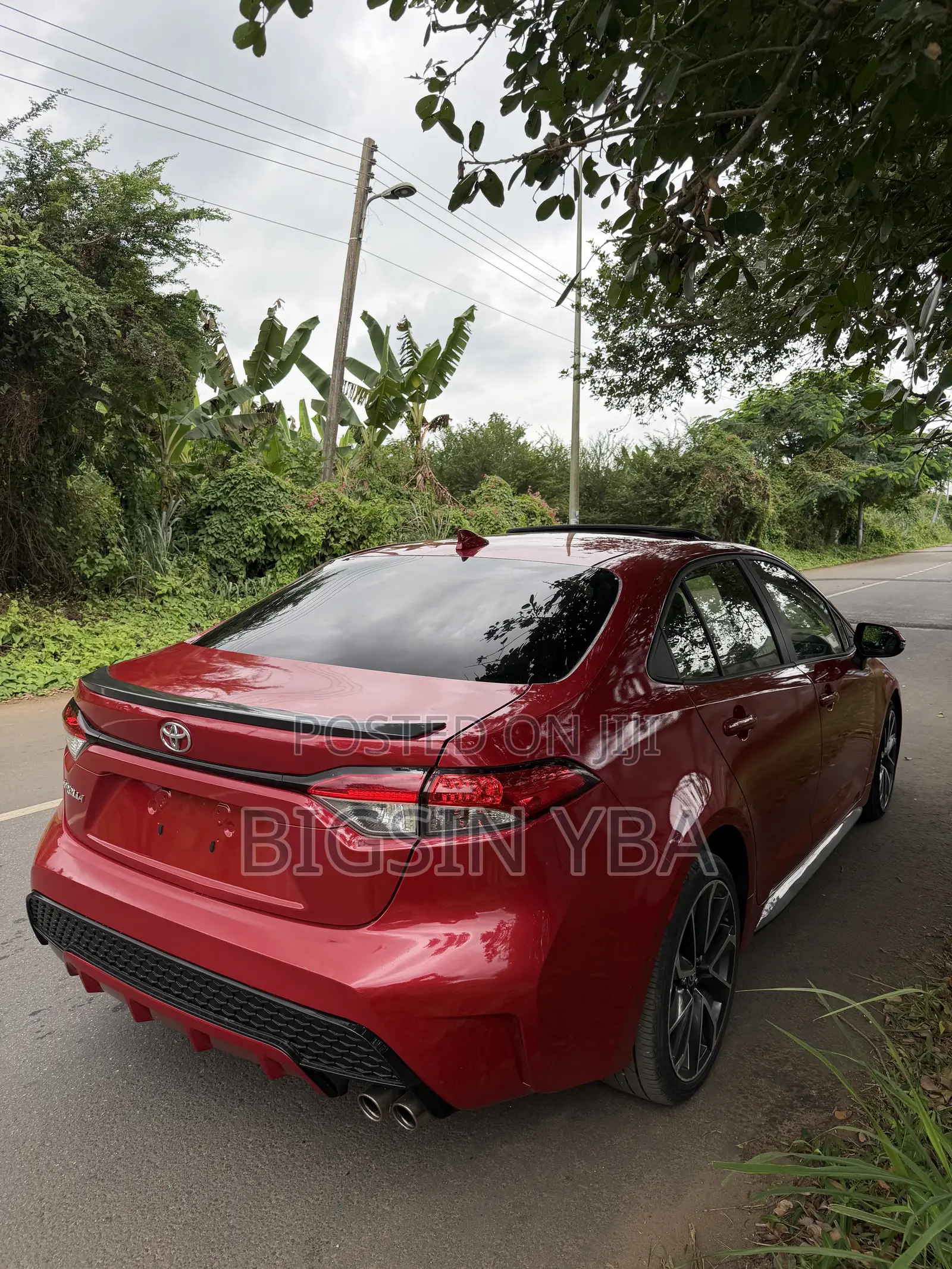 Toyota Corolla XSE 2022 Red
