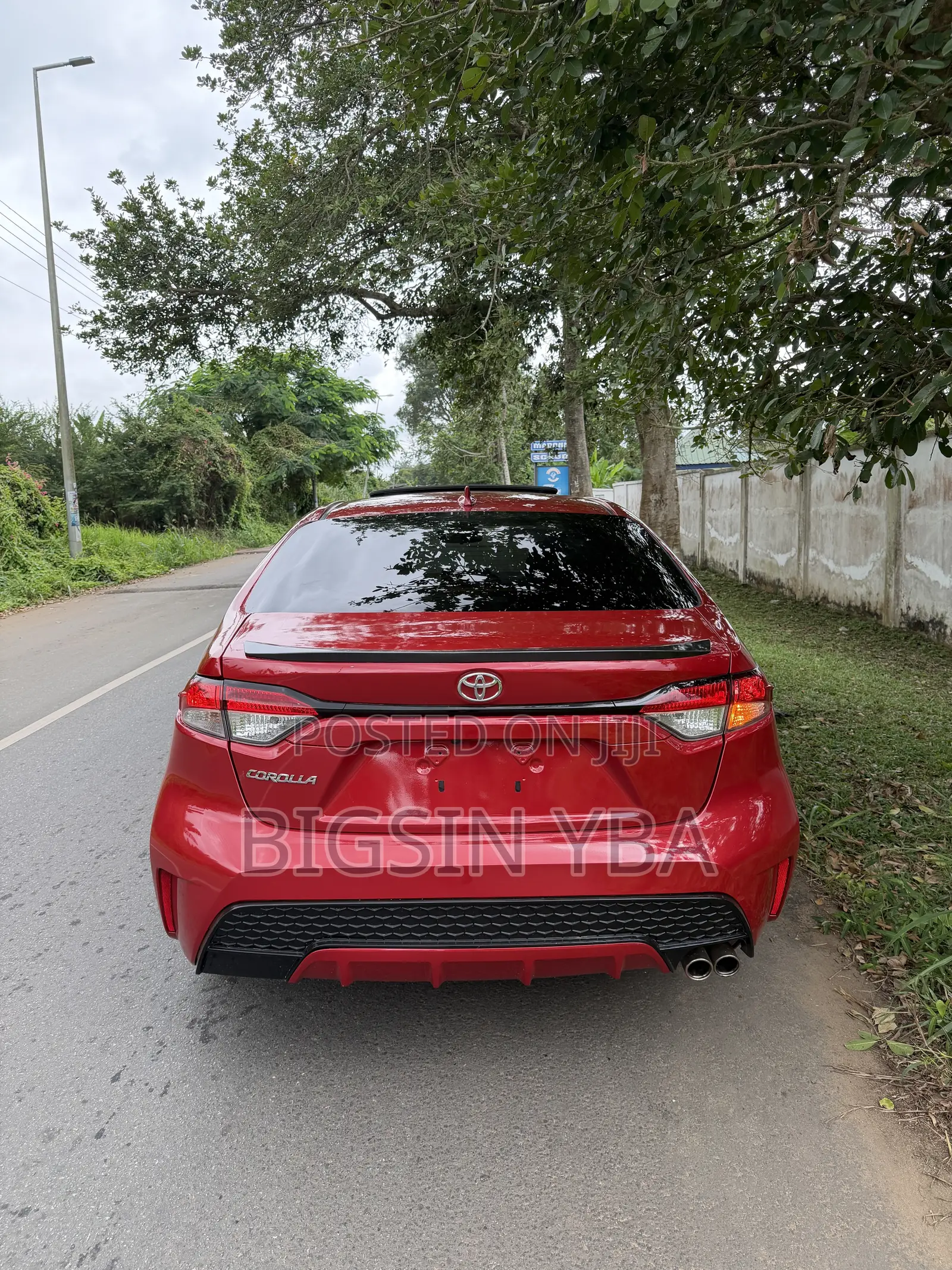 Toyota Corolla XSE 2022 Red