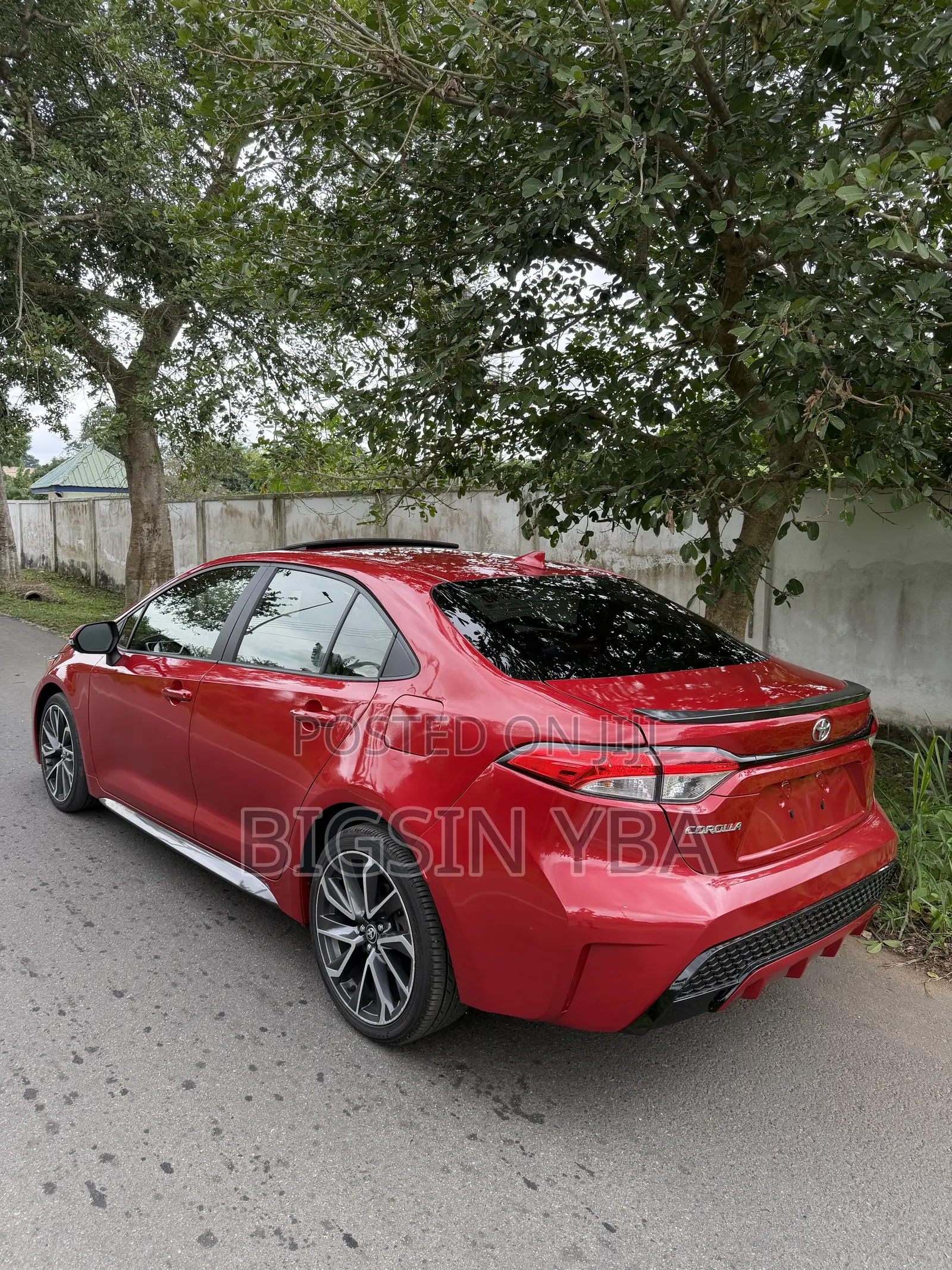 Toyota Corolla XSE 2022 Red
