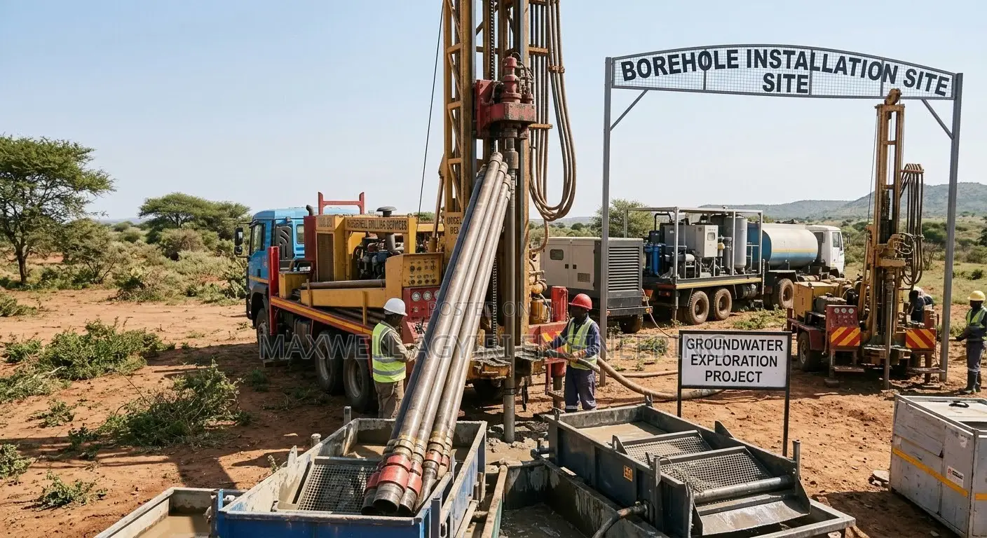 Community Borehole Drilling Masters in Agona Nsaba